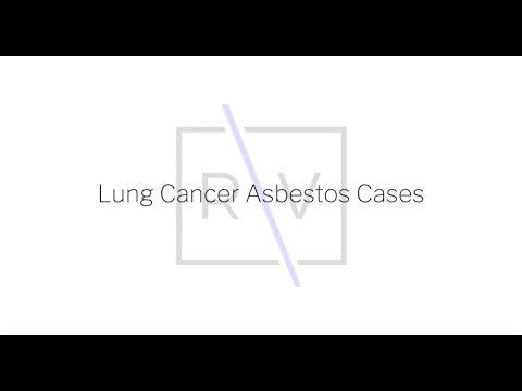 What You Should Know About Lung Cancer Asbestos Cases