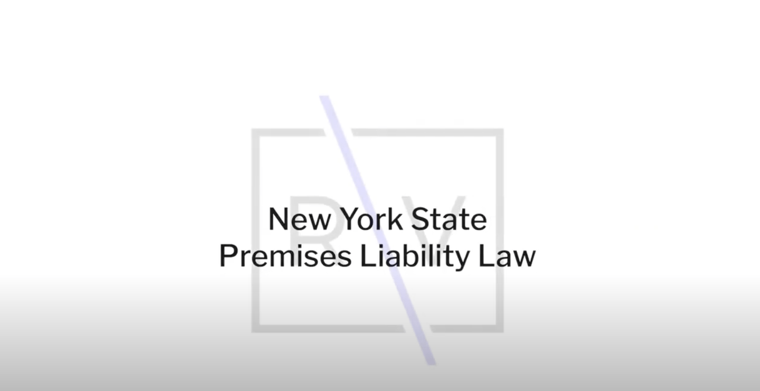 New York State Premises Liability Law Tips with Attorney John Richmond