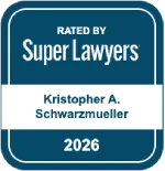 Super Lawyers Kristopher Schwarzmueller Logo