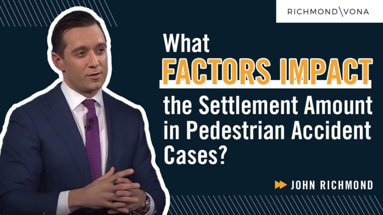 What Factors Impact the Settlement Amount in Pedestrian Accident Cases?