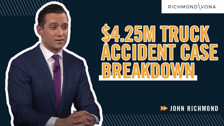 $4.25M Truck Accident Case Breakdown