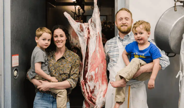 Angeles podcast episode 2 guests Tom and Caitlin Moriarty