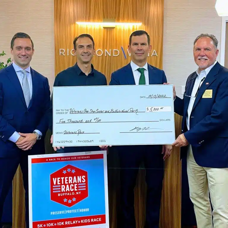 2024 Veterans Race Buffalo Sponsorship John Richmond Keith Vona
