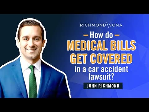 John explains how medical bills get covered in a car accident lawsuit