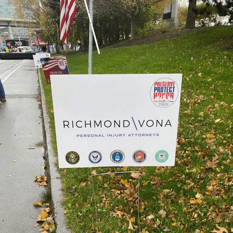 Richmond Vona community outreach signage
