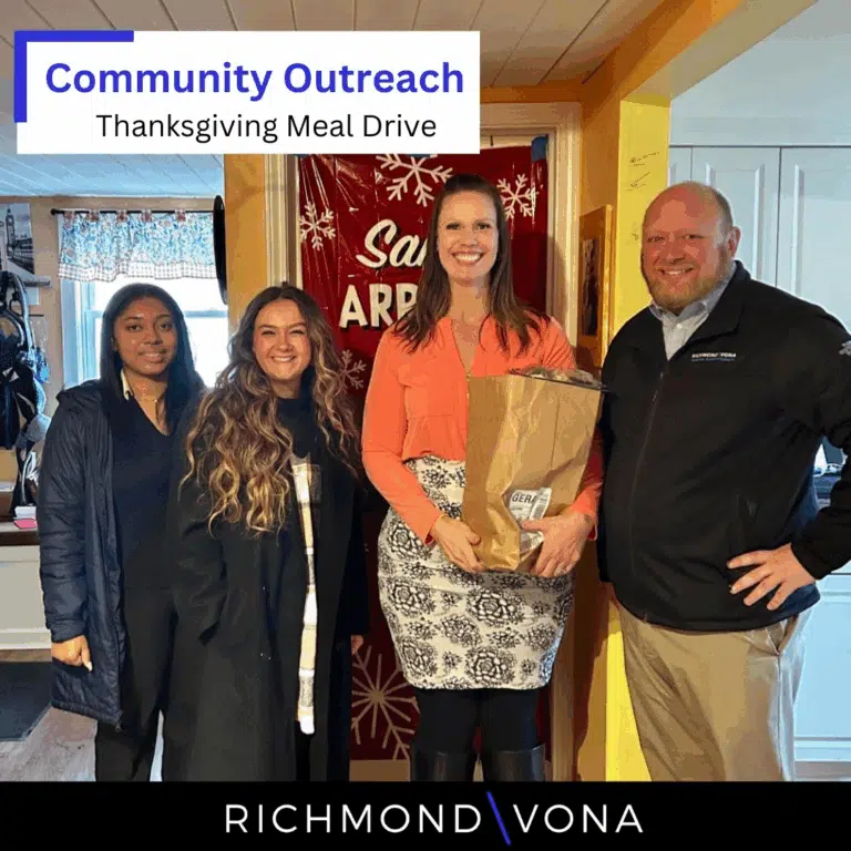 Group photo during community outreach