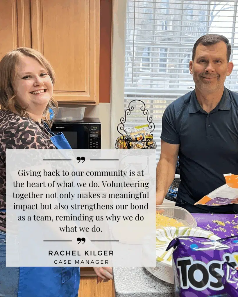 Keith Vona during a community outreach activity