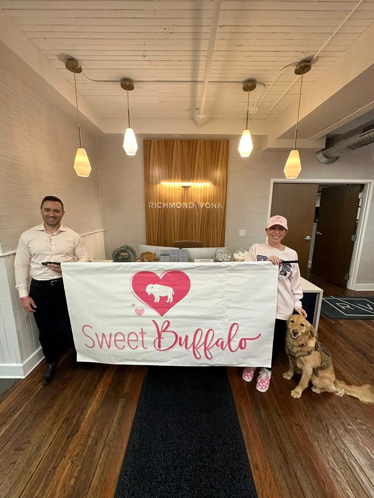 Kimberly LaRussa of Sweet Buffalo at Richmond Vona Office