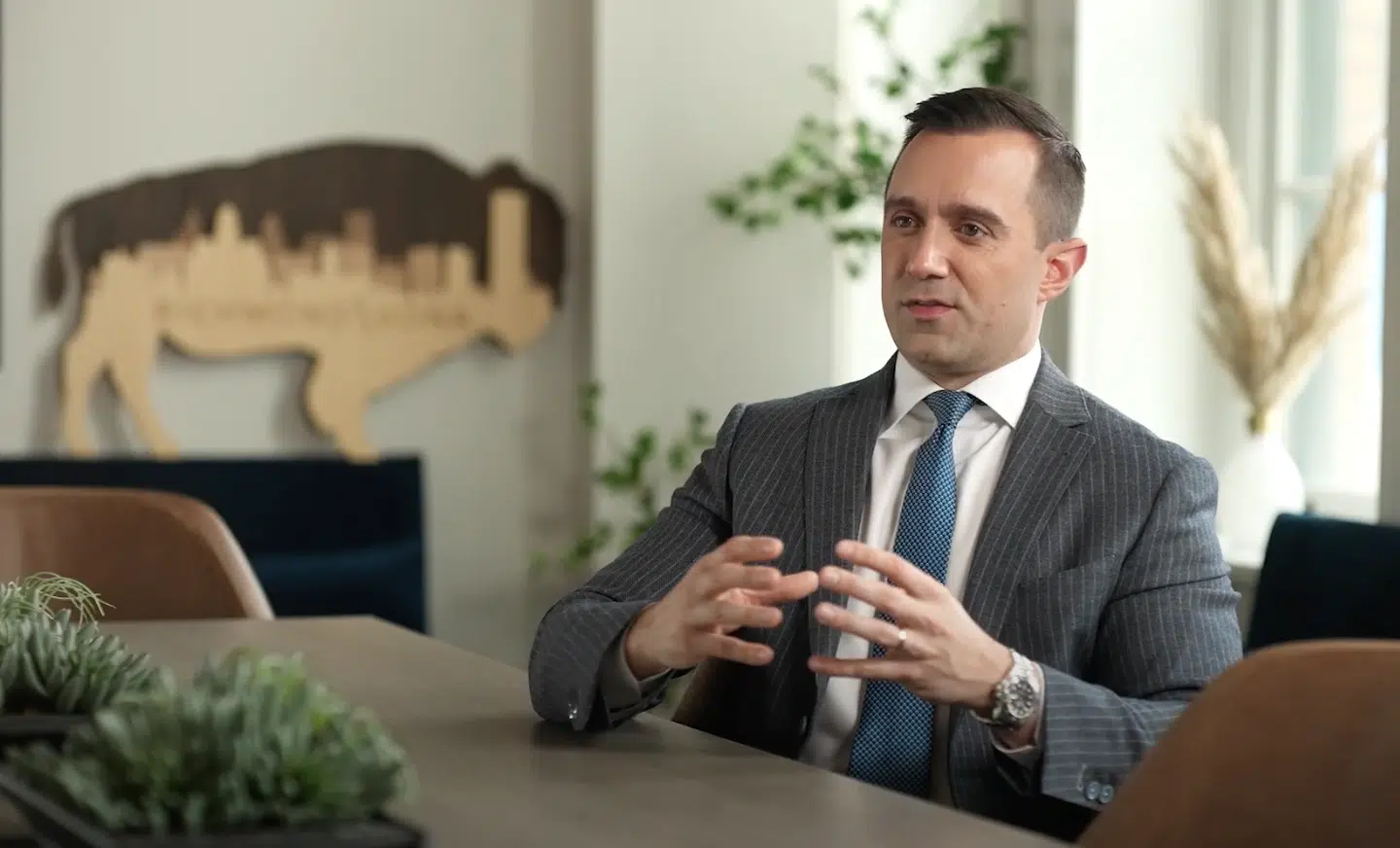 An attorney at Richmond Vona talking through why you should go with a local lawfirm.