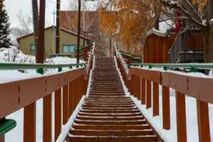 a-snow-covered-staircase