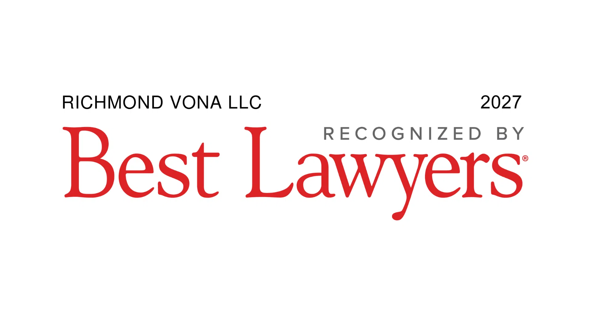 Best Lawyers Logo 2027