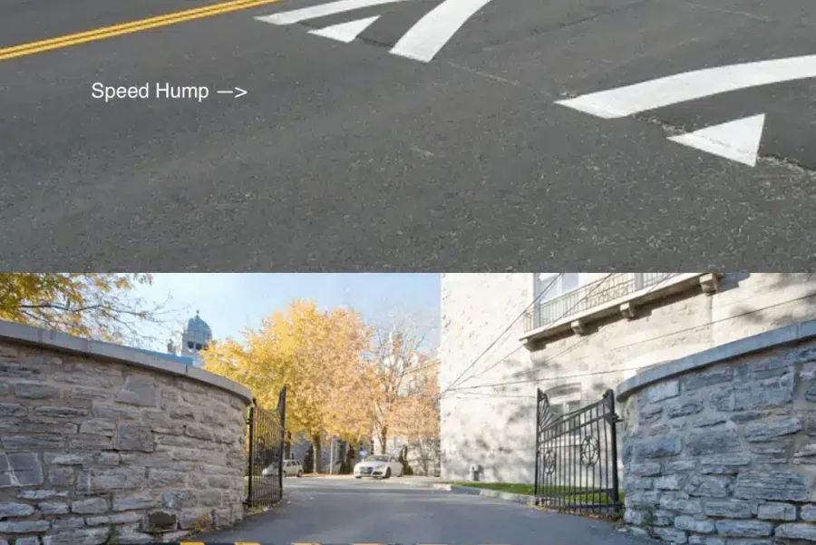 comparing speed bump and speed hump